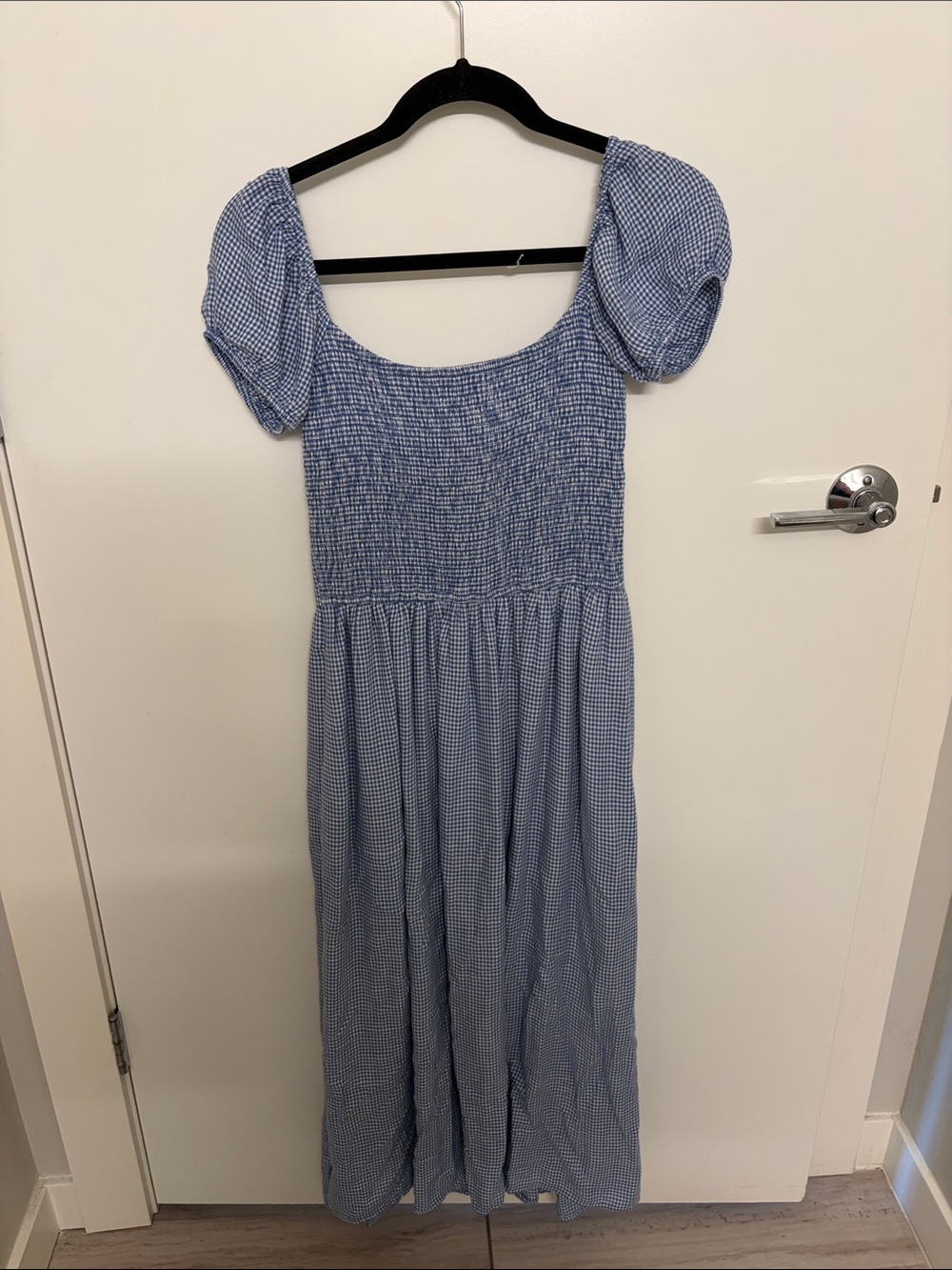 Holister Blue and White Summer Dress - Picture 3 of 4